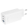 Ładowarka i akumulator Hune Ładowarka sieciowa GaN 65W 2x USB-C+USB-A Snow White